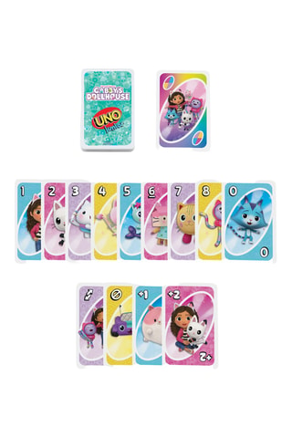 UNO júnior DreamWorks La casa de muñecas de Gabby - Desde 3 años - Modelo aleatorio