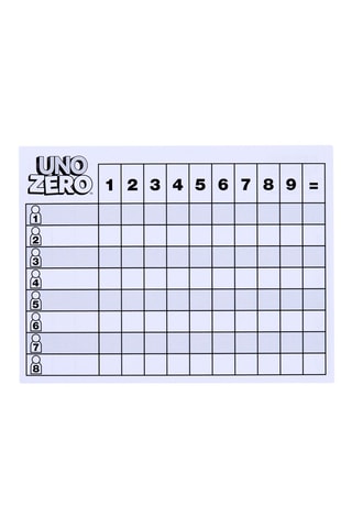 UNO Zero - Desde 7 años - Modelo aleatorio