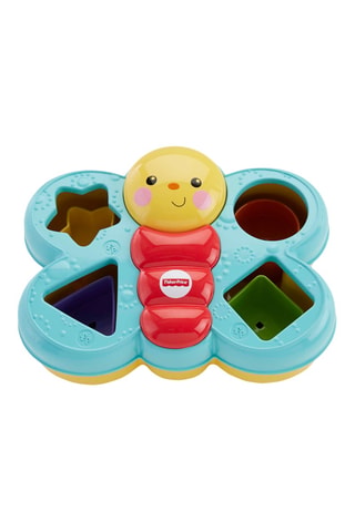 Clasificador de formas Butterfly Fisher Price - 6 piezas - Desde 6 meses