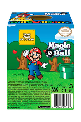 Magic 8 Ball Super Mario - A partir de 6 anos - Modelo aleatório