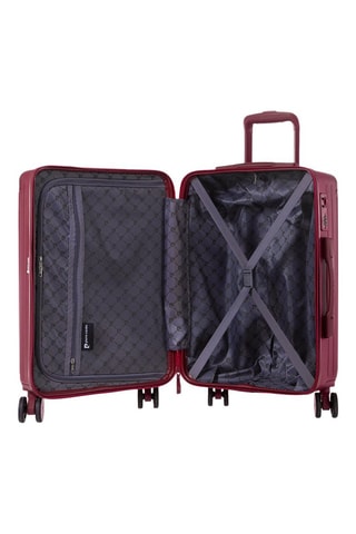 Handbagagetrolley Shaula - Bordeauxrood - 55 cm