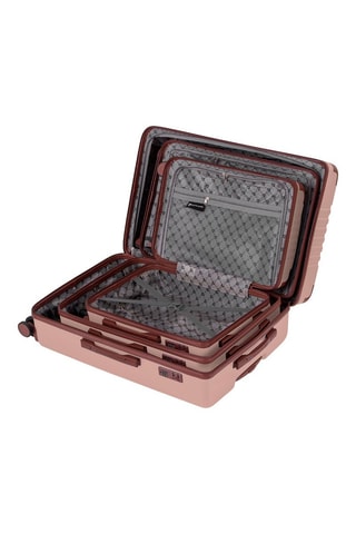 Set 3 Trolleys Alpha - Nude - 55/66/76 cm