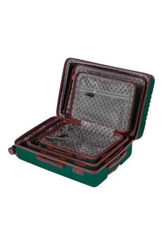 Set van 3 Trolleys Alpha - Dennengroen - 55/66/76 cm