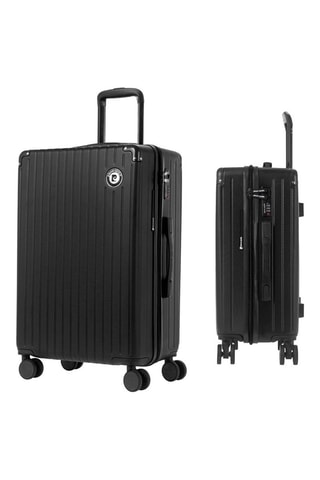 Set 3 Trolleys Shaula - Zwart - 55/66/76 cm