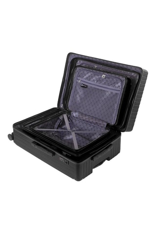 Set 3 Trolleys Shaula - Zwart - 55/66/76 cm