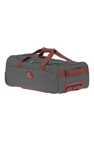 2 Handbagagetrolleys - Donkregrijs - 55 cm
