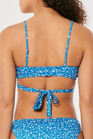 Haut de maillot coques - Bleu électrique