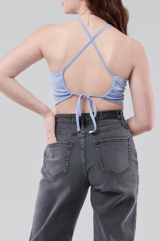 Crop top - Bleu clair