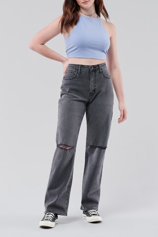 Crop top - Bleu clair