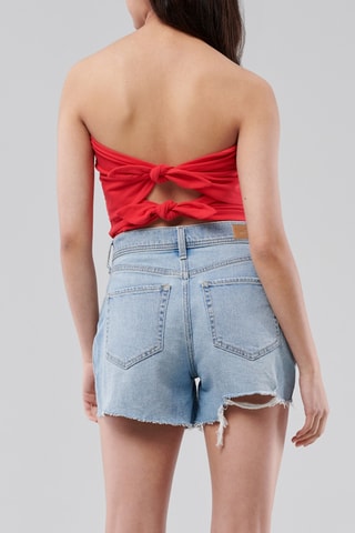 Top bustier - Rouge