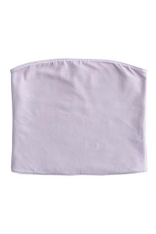 Top bustier réversible - Mauve