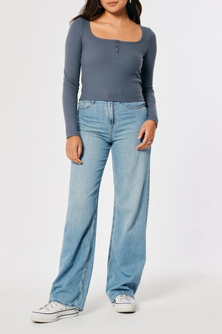 Top - Bleu marine