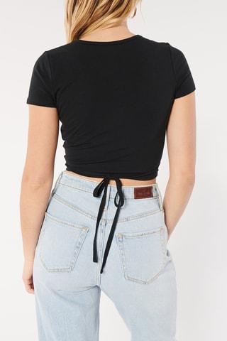 Crop top - Noir