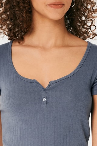 Crop top - Bleu marine