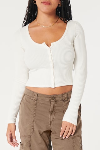 Crop top - Blanc