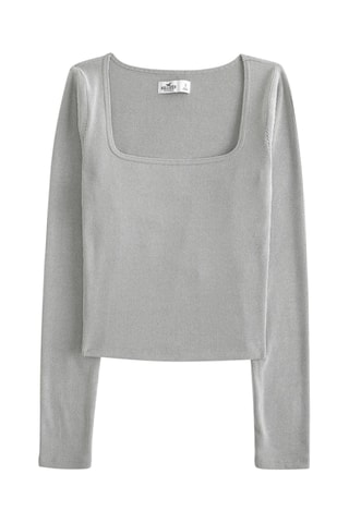 Top - Gris clair