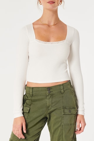 Crop top - Blanc