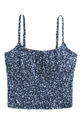 Crop top - Bleu marine