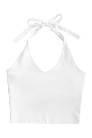 Crop top - Blanc