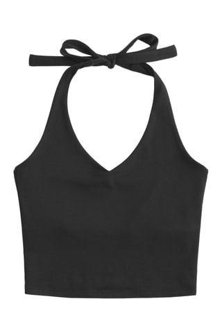 Crop top - Noir