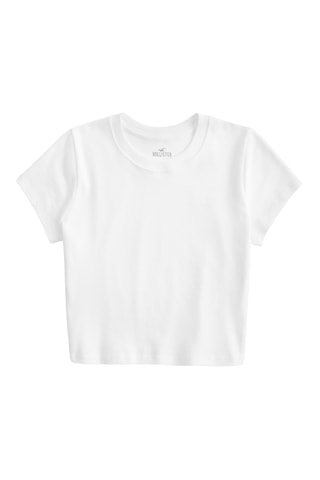 T-shirt cropped - Blanc