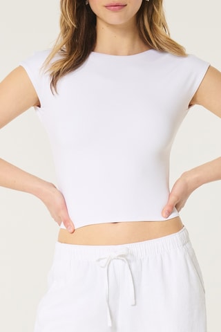 Crop top - Blanc