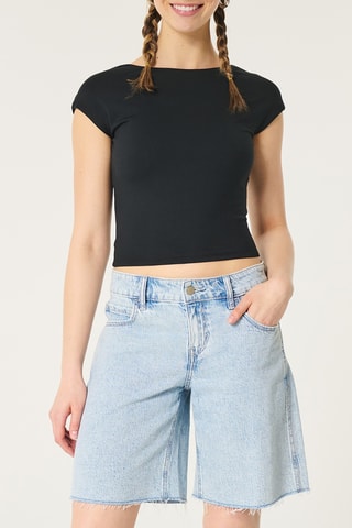 Crop top - Noir