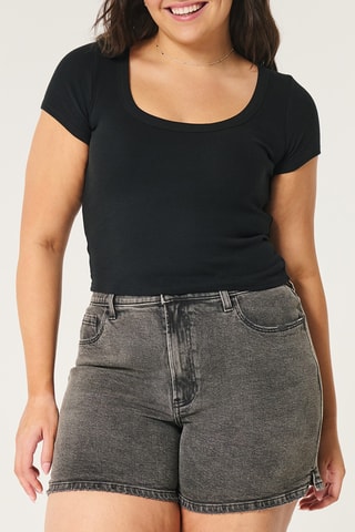Crop top - Noir