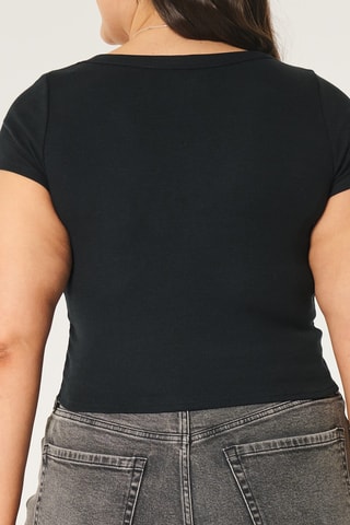 Crop top - Noir