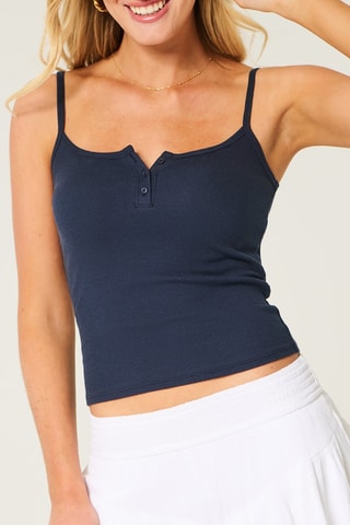 Top - Bleu marine