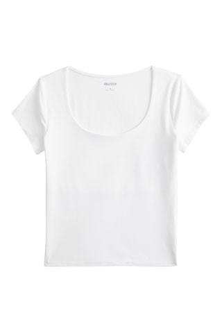 T-shirt cropped - Blanc