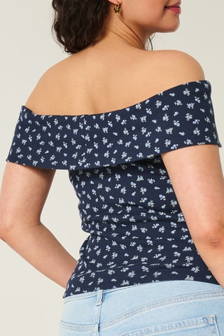 Top - Bleu marine