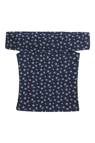 Top - Bleu marine