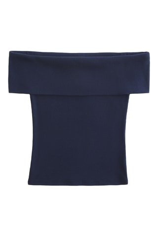 Top - Bleu marine