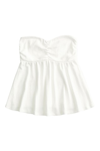 Top bustier - Blanc