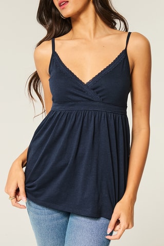 Top - Bleu marine