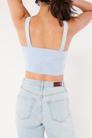 Crop top - Bleu clair