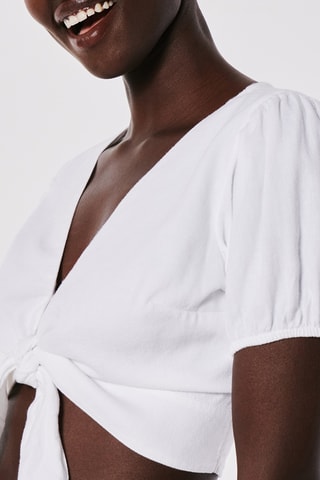Top - Blanc