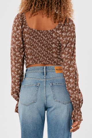 Crop top - Marron