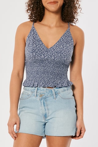 Top - Bleu marine