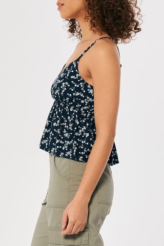 Top - Bleu marine