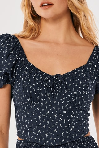 Top - Bleu marine