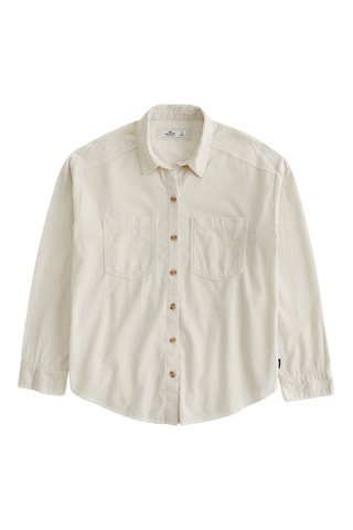 Surchemise oversize - Beige