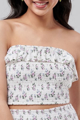 Crop top - Blanc
