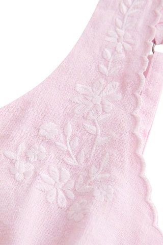 Top en lin - Rose
