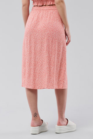 Jupe midi - Rose