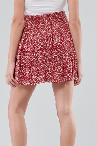 Jupe patineuse - Rouge