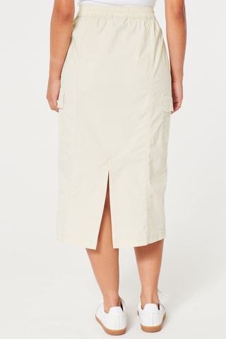 Jupe midi - Beige