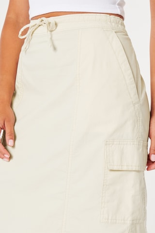 Jupe midi - Beige