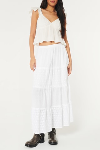 Robe longue - Blanc